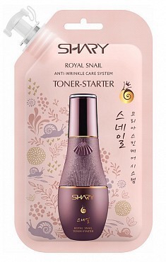 Shary - Тонер-стартер Королевская улитка для лица для всех типов кожи из Кореи