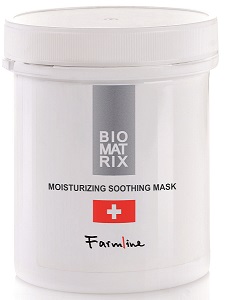 МАСКА УВЛАЖНЯЮЩАЯ И УСПОКАИВАЮЩАЯ, Biomatrix Farmline, 250мл