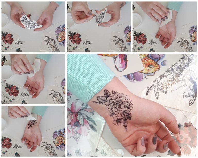 инструкция как наносить татуировки
