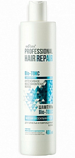 Шампунь Bio-ТОКС для пористых и поврежденных волос бессульфатный